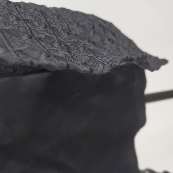 Pink Stitch Women's Dress Size 12 Black Fit & Flare Halter Neck Zip Boning NEW - Picture 7 of 16